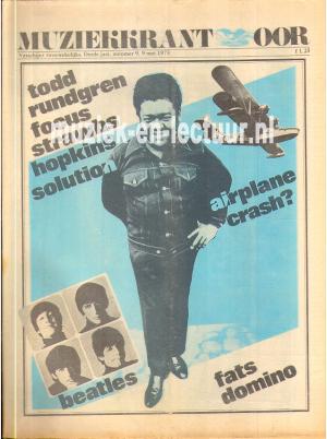 Muziekkrant Oor 1973 nr. 09